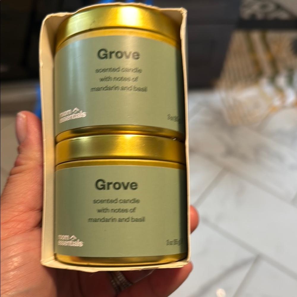 Grove Scented Candle Set